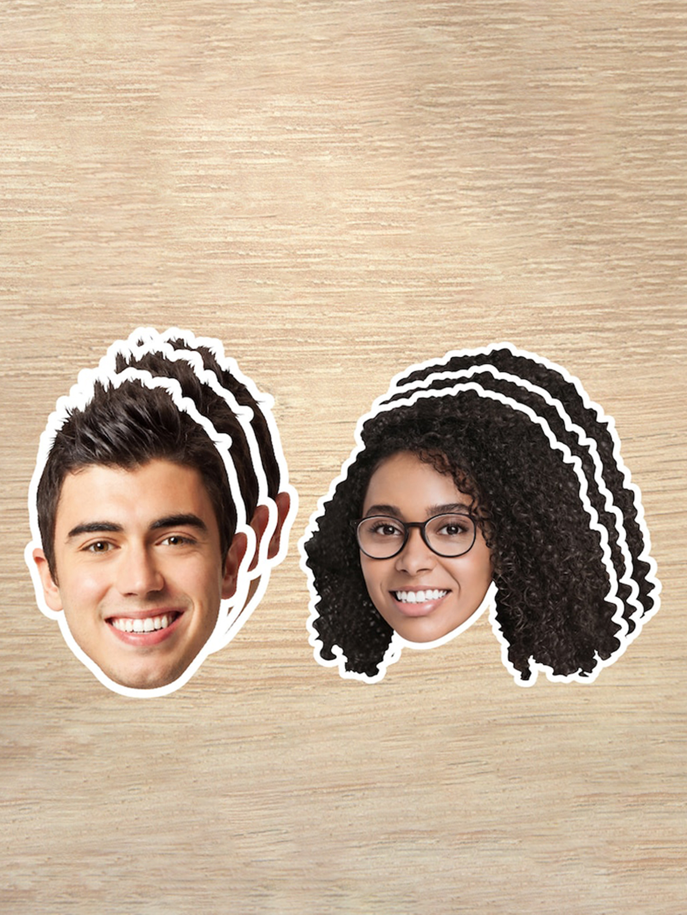 Custom Personalized Pet Photo Stickers